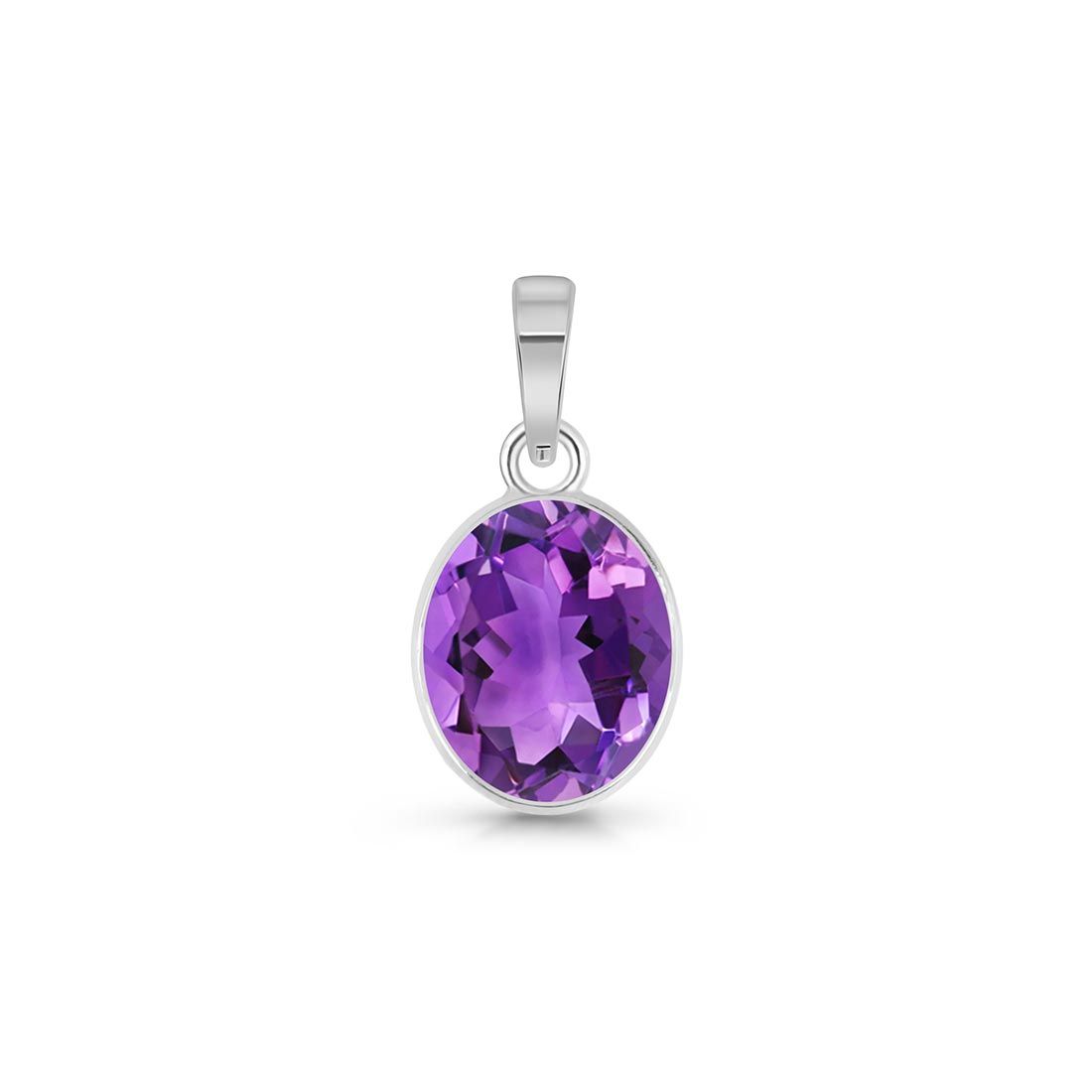 Amethyst Pendant-(AMT-SP-466.)